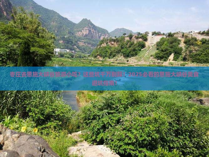 枣庄去恩施大峡谷旅游小吃