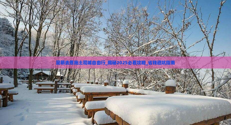 昆明去恩施土司城自由行