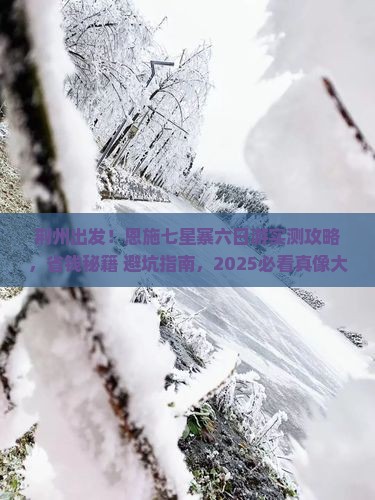 荆州去恩施七星寨六日游