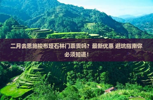 二月到恩施梭布垭石林门票