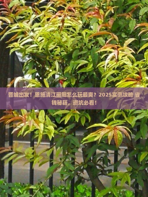 晋城到恩施清江画廊哪里玩