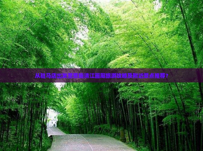 从驻马店出发至恩施清江画廊旅游攻略及附近景点推荐？