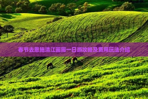 春节去恩施清江画廊一日游攻略及费用玩法介绍