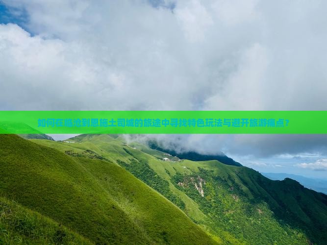 如何在临沧到恩施土司城的旅途中寻找特色玩法与避开旅游痛点？