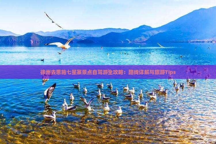 徐州去恩施七星寨景点自驾游全攻略：路线详解与旅游Tips