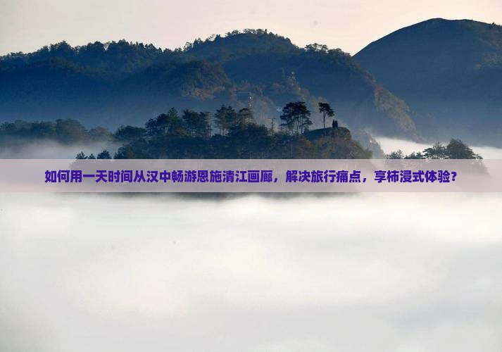 如何用一天时间从汉中畅游恩施清江画廊,解决旅行痛点,享柿浸式体验? 如何用一天时间从汉中畅游恩施清江画廊,解决旅行痛点,享柿浸式体验?
