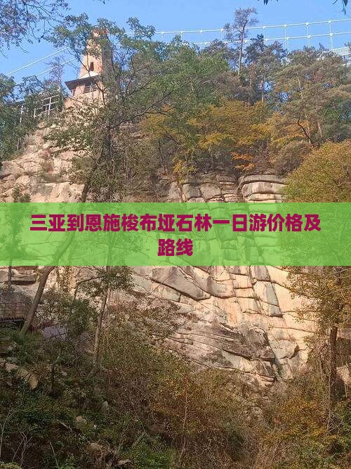 三亚到恩施梭布垭石林一日游价格及路线