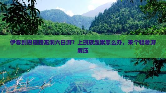 伊春到恩施腾龙洞六日游？上班族超累怎么办，来个轻奢游解压
