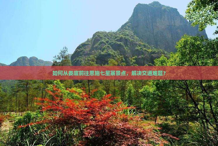 如何从娄底前往恩施七星寨景点，解决交通难题？