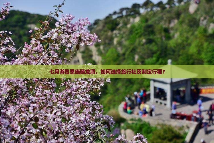 七月游览恩施腾龙洞，如何选择旅行社及制定行程？