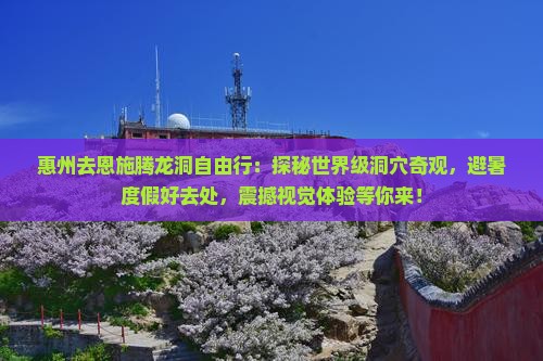 惠州去恩施腾龙洞自由行