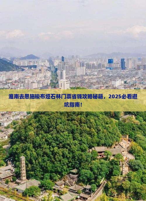 淮南去恩施梭布垭石林门票