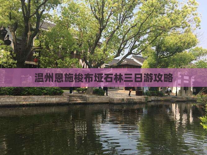 温州去恩施梭布垭石林三日游