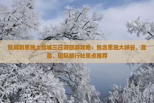 抚顺到恩施土司城三日游旅游攻略:包含恩施大峡谷、宜昌、国际旅行社景点推荐 抚顺到恩施土司城三日游旅游攻略:包含恩施大峡谷、宜昌、国际旅行社景点推荐