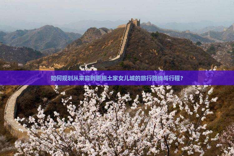 如何规划从来宾到恩施土家女儿城的旅行路线与行程？