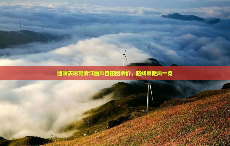 醴陵去恩施清江画廊自由团票价、路线及距离一览