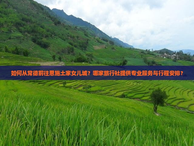 如何从常德前往恩施土家女儿城？哪家旅行社提供专业服务与行程安排？