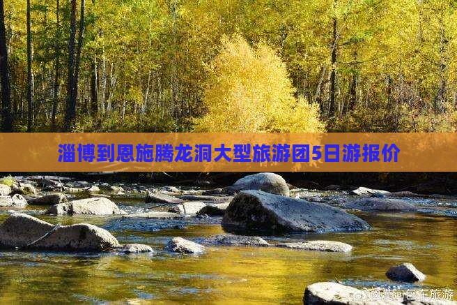 淄博到恩施腾龙洞大型旅游团5日游报价