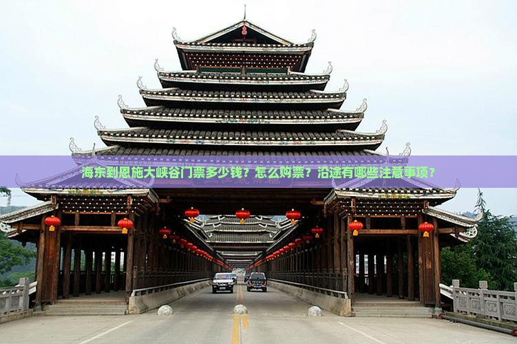 海东到恩施大峡谷门票多少钱？怎么购票？沿途有哪些注意事项？
