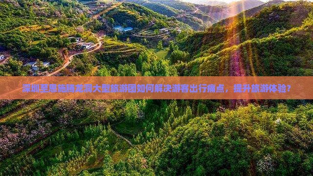 深圳至恩施腾龙洞大型旅游团如何解决游客出行痛点，提升旅游体验？