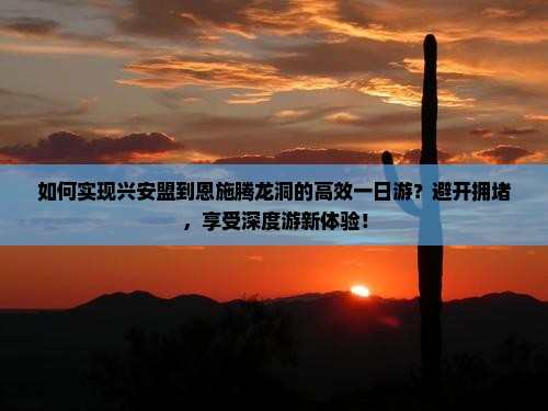 如何实现兴安盟到恩施腾龙洞的高效一日游？避开拥堵，享受深度游新体验！