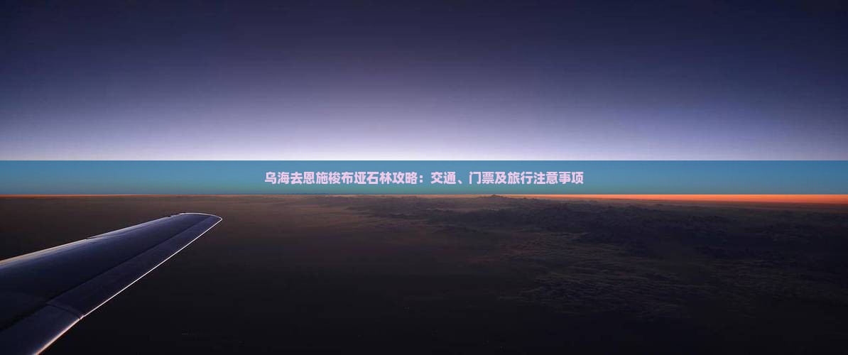 乌海去恩施梭布垭石林攻略：交通、门票及旅行注意事项