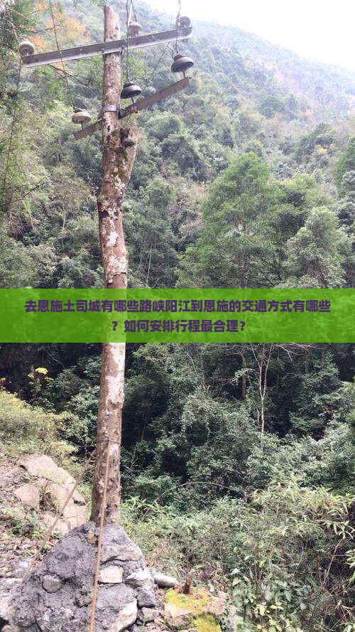 去恩施土司城有哪些路峡阳江到恩施的交通方式有哪些？如何安排行程最合理？