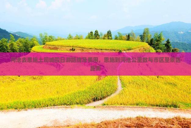 河池去恩施土司城四日游路线及费用，恩施到河池公里数与市区至景区距离