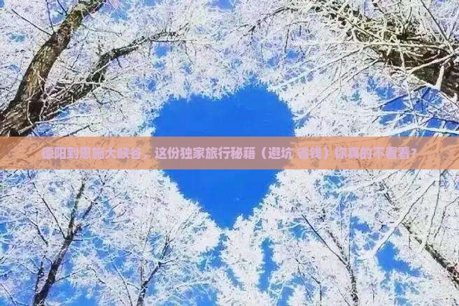 德阳到恩施大峡谷个人游