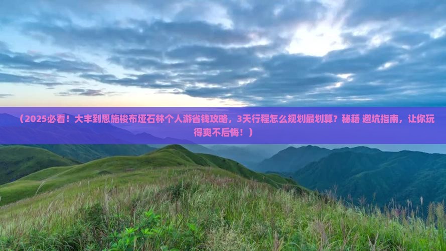 大丰到恩施梭布垭石林个人游