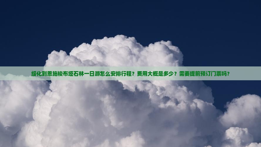 绥化到恩施梭布垭石林一日游怎么安排行程？费用大概是多少？需要提前预订门票吗？