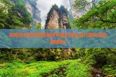 如何规划成都至恩施梭布垭石林自由行路线及旅游攻略？