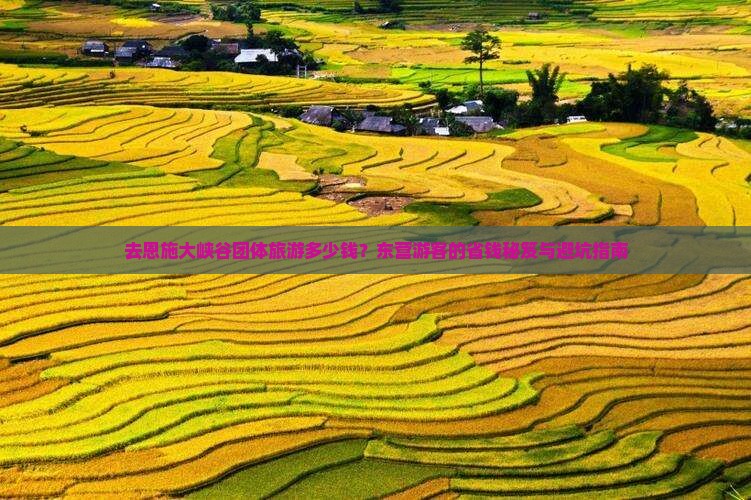 去恩施大峡谷团体旅游多少钱？东营游客的省钱秘笈与避坑指南
