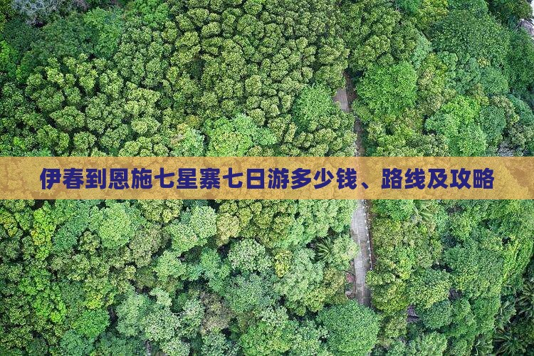 伊春到恩施七星寨七日游多少钱、路线及攻略