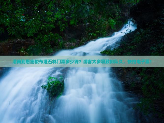 渭南到恩施梭布垭石林门票多少钱？游客太多导致排队久，快抢电子票！