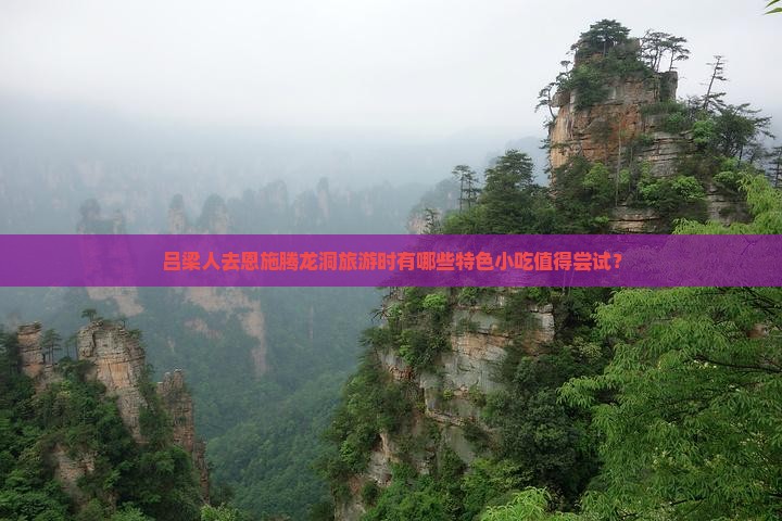 吕梁人去恩施腾龙洞旅游时有哪些特色小吃值得尝试？