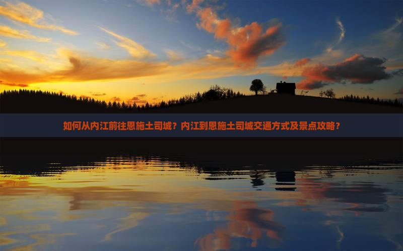 如何从内江前往恩施土司城？内江到恩施土司城交通方式及景点攻略？