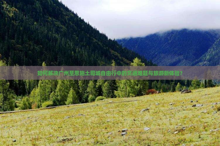 如何解决广州至恩施土司城自由行中的交通难题与旅游新体验？