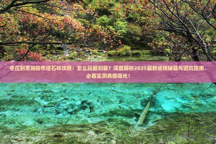 枣庄到恩施梭布垭石林攻略