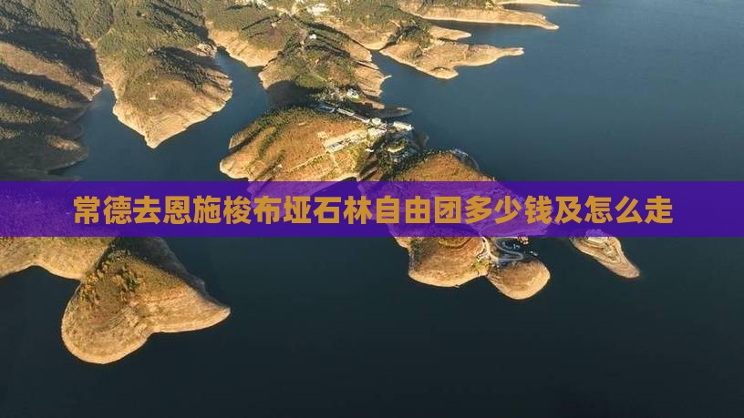 常德去恩施梭布垭石林自由团