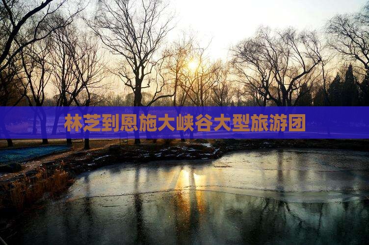林芝到恩施大峡谷大型旅游团
