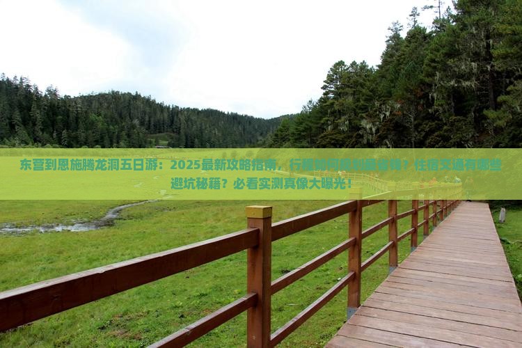 东营到恩施腾龙洞五日游
