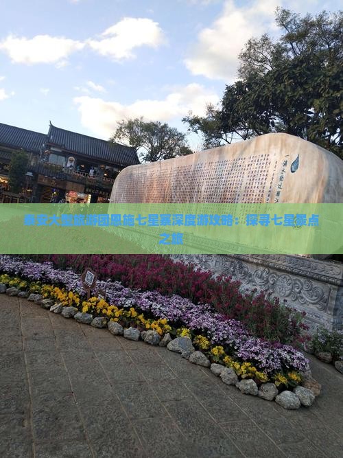 泰安大型旅游团恩施七星寨深度游攻略：探寻七星景点之旅
