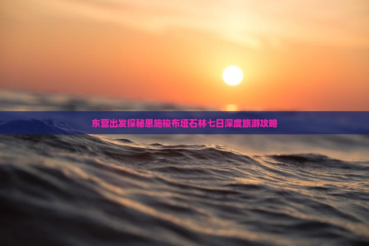 东营出发探秘恩施梭布垭石林七日深度旅游攻略