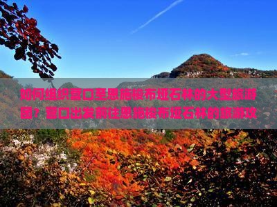如何组织营口至恩施梭布垭石林的大型旅游团？营口出发前往恩施梭布垭石林的旅游攻略与团期安排？
