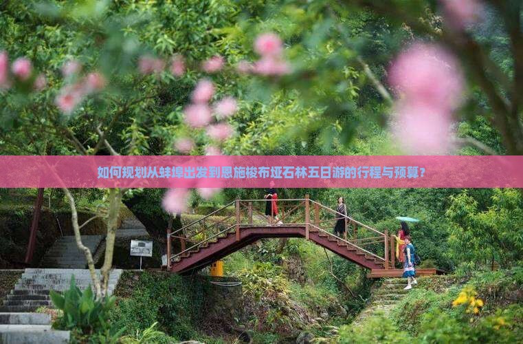 如何规划从蚌埠出发到恩施梭布垭石林五日游的行程与预算？