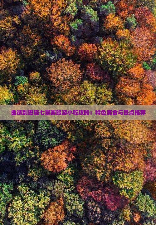 曲靖到恩施七星寨旅游小吃攻略：特色美食与景点推荐