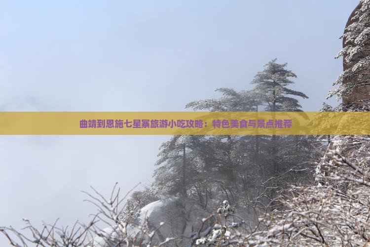 曲靖到恩施七星寨旅游小吃攻略：特色美食与景点推荐