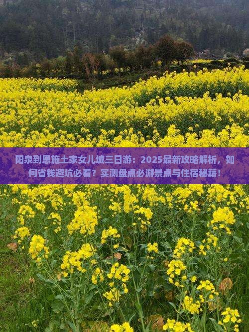 阳泉到恩施土家女儿城三日游