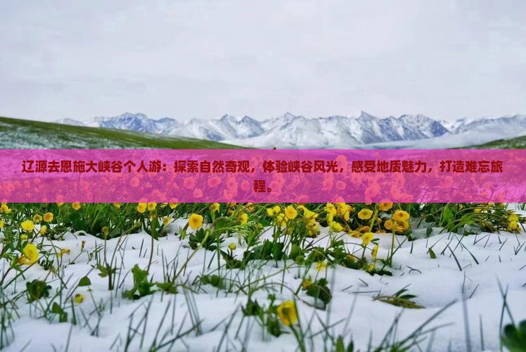 辽源去恩施大峡谷个人游